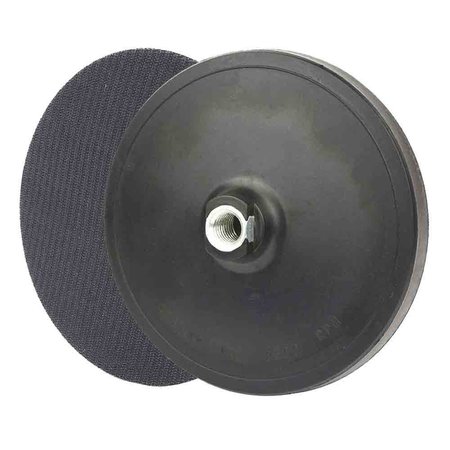 Superior Pads And Abrasives 7 Inch Hook & Loop Backing Pad for Polishing - 5/8 Inch-11 UNC RSP50